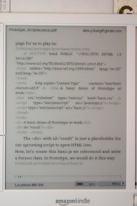 Tech book on Kindle - 1
