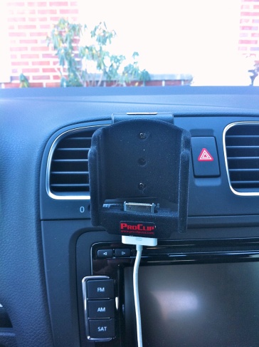 ProClip installed on dashboard vent 1