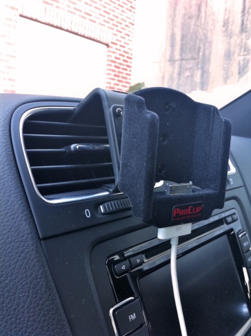 ProClip installed on dashboard vent 2